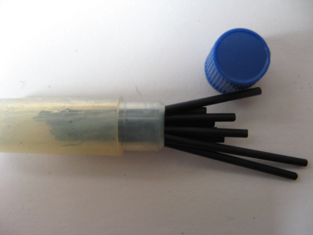 Bleistift Minen blau 1,18mm für historische Modelle