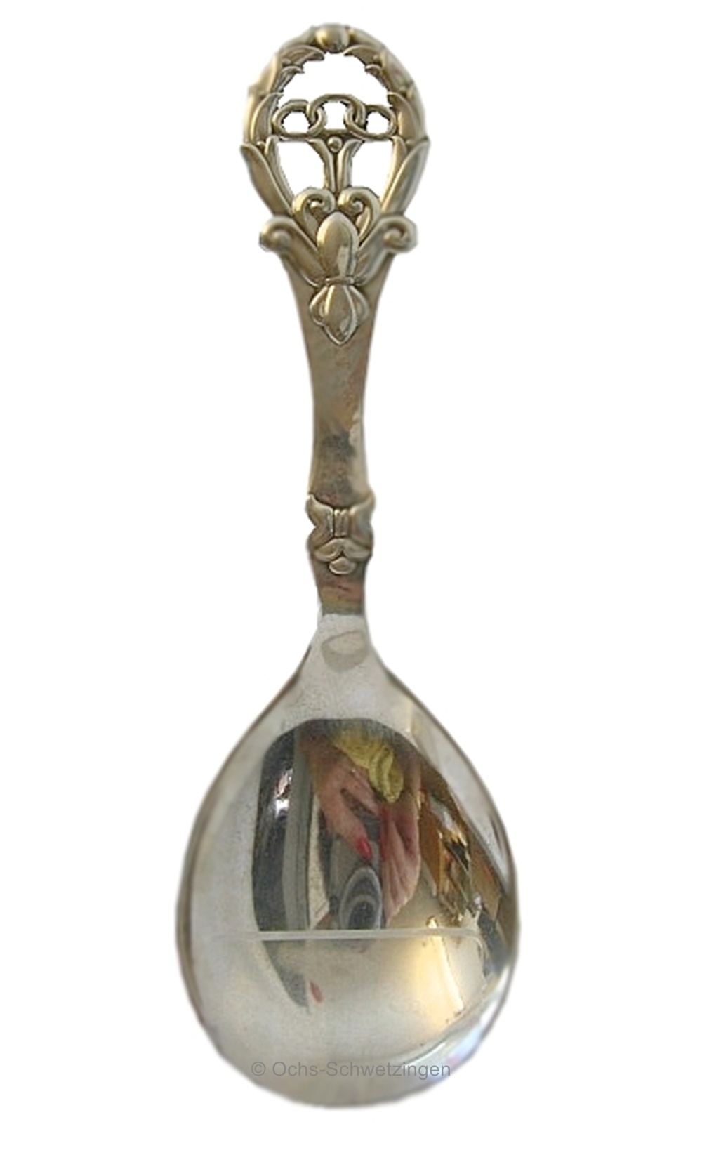 Schnapslöffel Jugendstil  830 - Silber / 85 Gramm (NO.2)