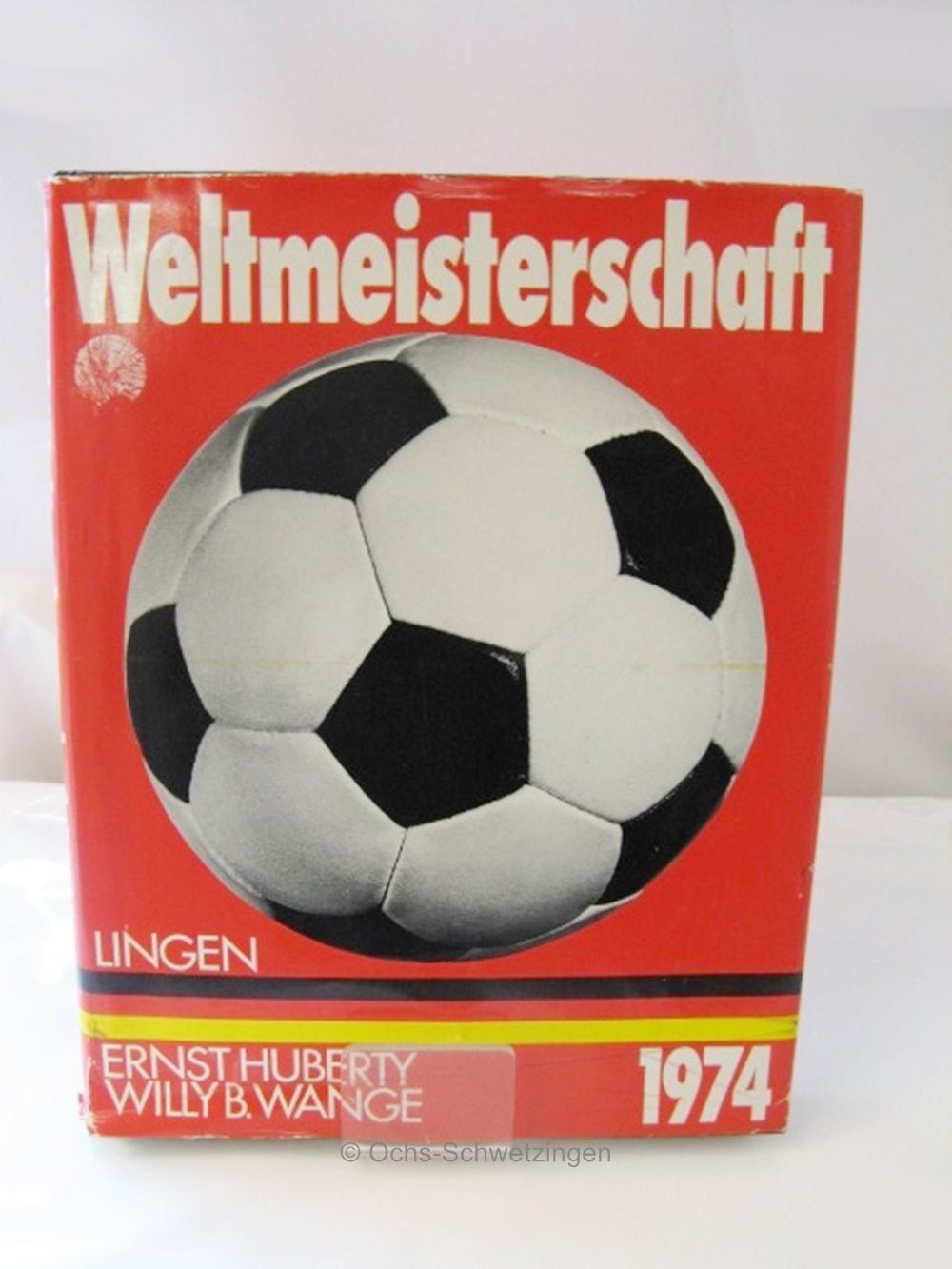 Fußballbuch: Fussball Weltmeisterschaft 1974 Berichterstattung Verlag Lingen