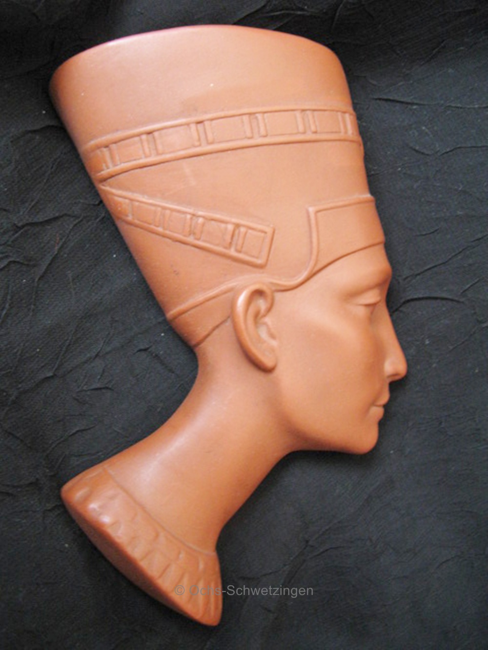 tolle Wandmaske um 1953 - Modell Nofretete - von Hummel -  Höhe ca 17 cm