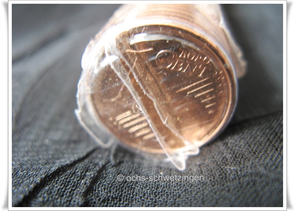 Euro Münze 1 cent ganze ROLLE - Spanien 2003 (1)