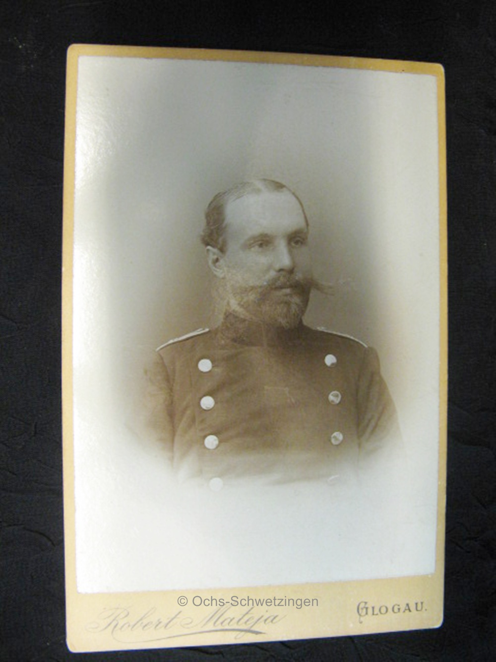 CDV Foto  Uniform  - Original um 1899 (46)