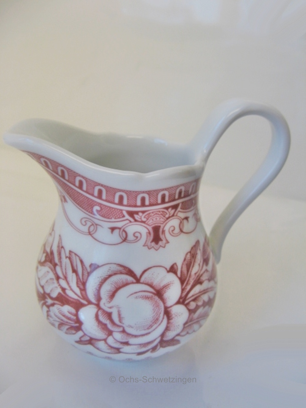 Hutschenreuther Windsor Rot Milchgießer Milchkännchen  ca.10 cm x 4 cm
