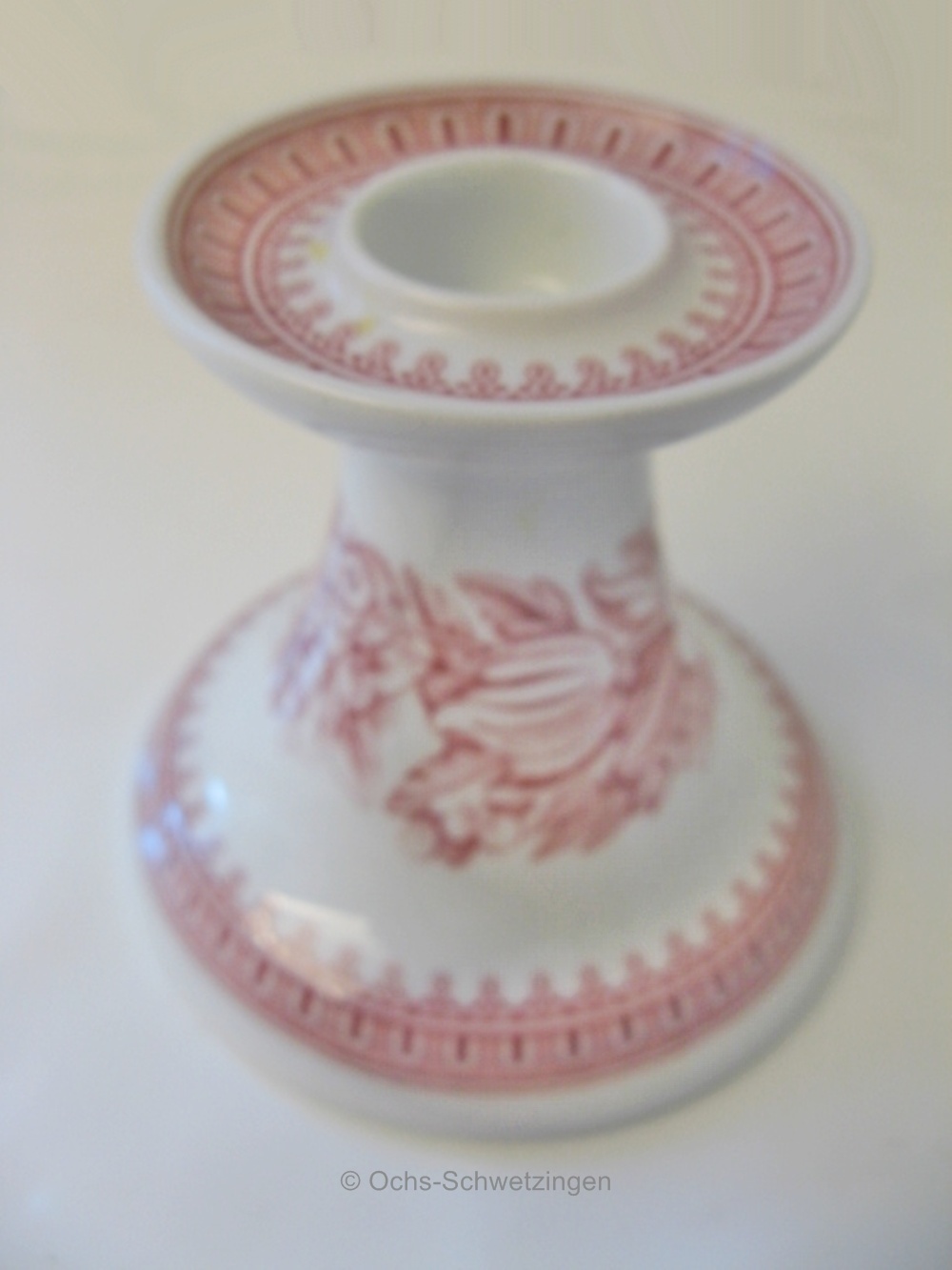 Hutschenreuther Windsor Rot Leuchter ca. 8 cm x 9 cm
