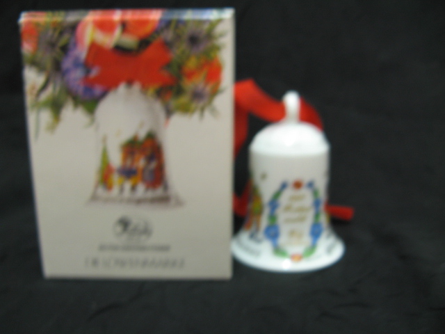 Hutschenreuther Weihnachts-Glocke Porzelan-Glocke 1997