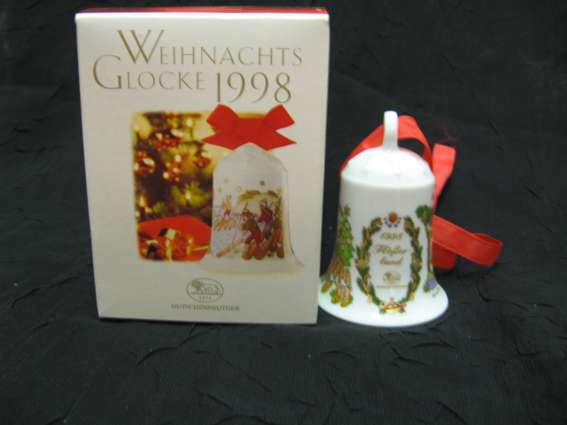 Hutschenreuther Weihnachts-Glocke Porzelan-Glocke 1998