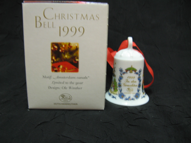 Hutschenreuther Weihnachts-Glocke Porzelan-Glocke 1999