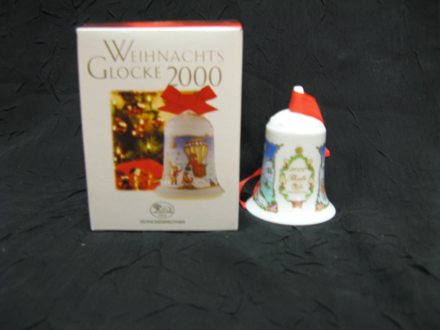 Hutschenreuther Weihnachts-Glocke Porzelan-Glocke 2000