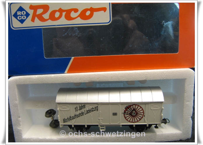 Roco Waggon Modulbaufreunde Ladenburg Spur H0 - OVP