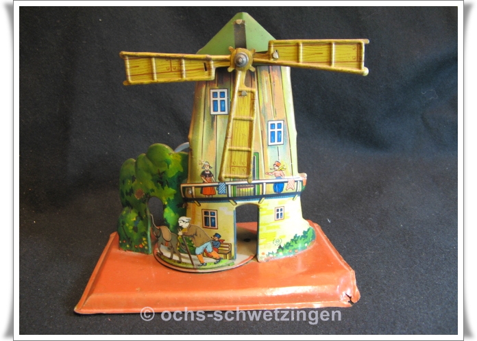 Wilhelm Krauss Antriebsmodell Windmühle um 1930 (7)