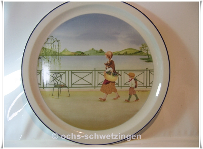 V&B Wandteller "Die Romantischen Jahreszeiten" Herbst