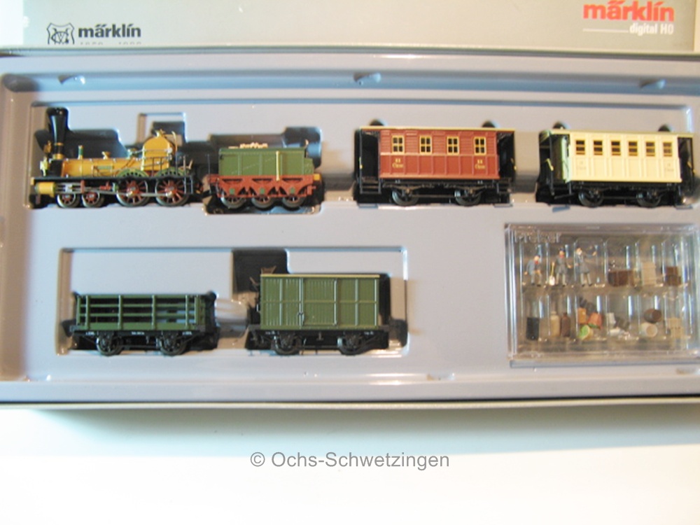 Märklin 26573, " Württemberger Zug um 1859" Limitierte Sonder-Zugpackung 1999