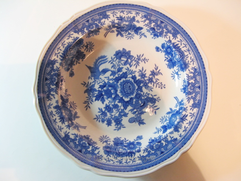 Villeroy & Boch Fasan Blau : Teller tief  Ø ca. 22,5 cm