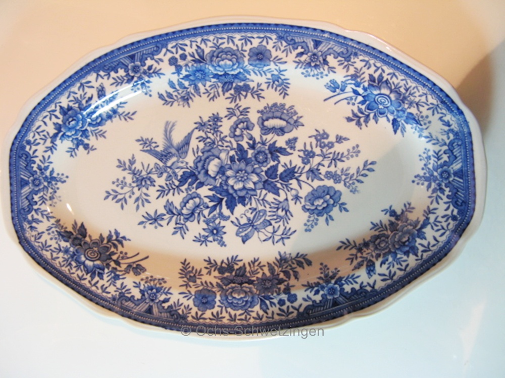 Villeroy & Boch Fasan Blau : Platte oval ca. 31 cm
