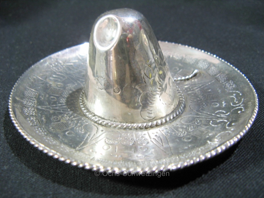 Sombrero Hut - 925 Silber aus Mexico  - 47,2 Gramm
