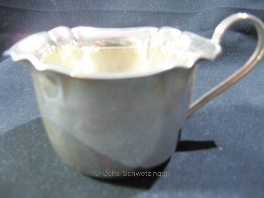 Milch - Kännchen um 1925 - 835 Silber - 49,9 Gramm