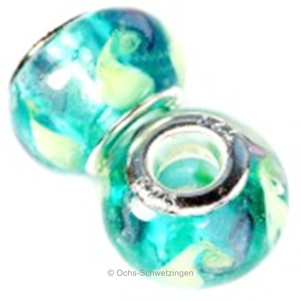 Bead - modular beads - Glas Bead Element - Loch ca.4,5mm (07)