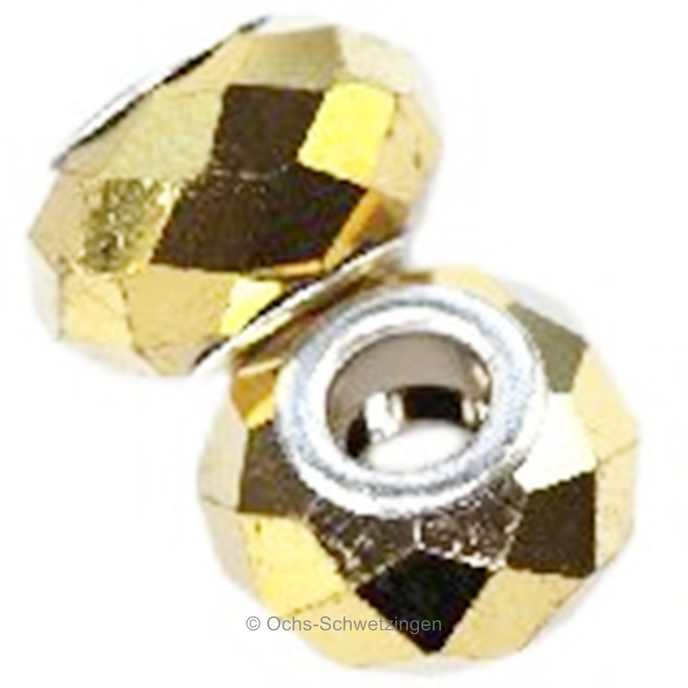 Bead - modular beads - Glas Bead Element - Loch ca.4,5mm (18)