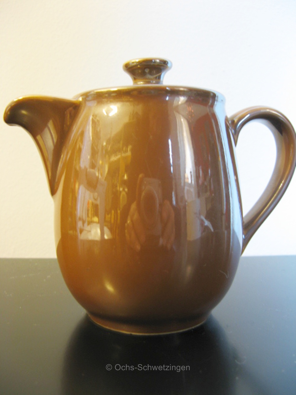 Bauscher Weiden: Portions Kaffeekanne 0,2 Lit. der DB -ca. 10 cm hoch