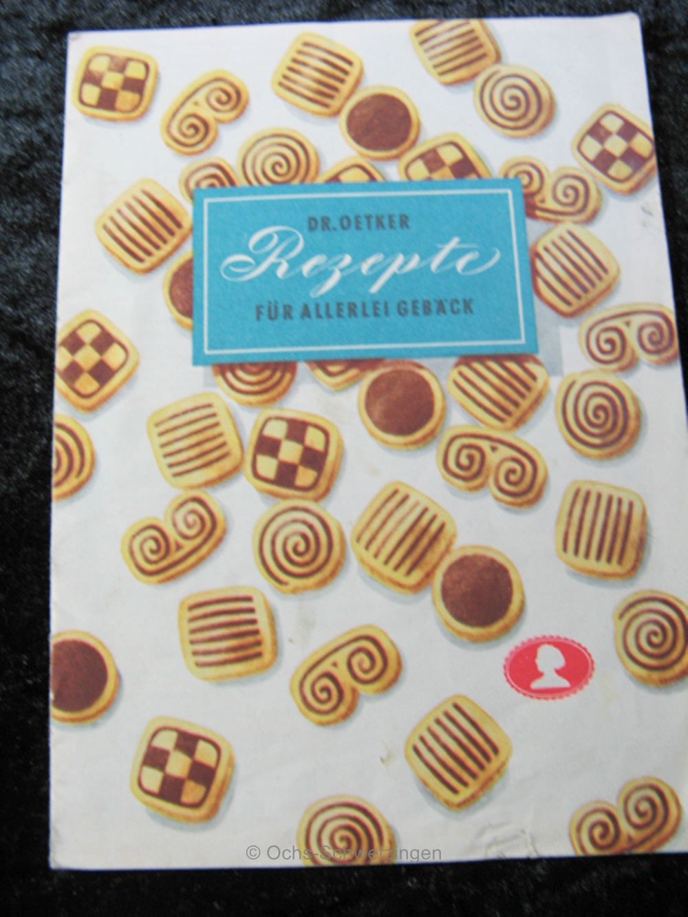 Dr. Oetker Rezeptheft um 1955 - Rezepte für allerlei Gebäck  (B4)