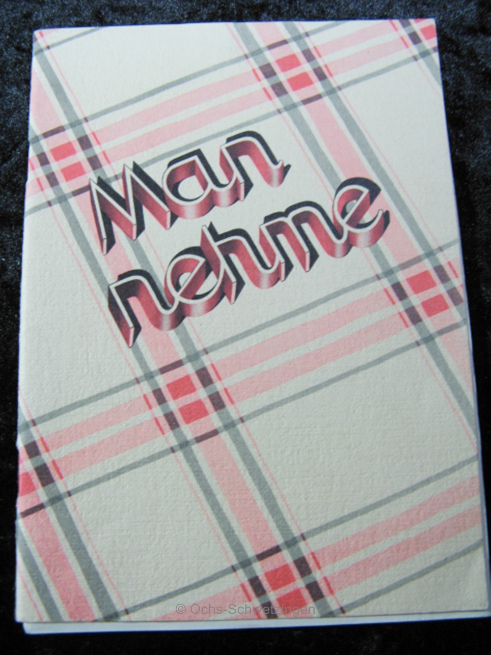 Libbys Kochbuch um 1950 - Man nehme (B9)